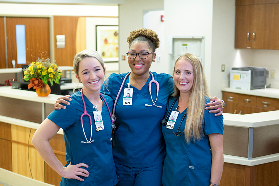 Nicklaus Children's nurses — Most Loved Workplace® certified