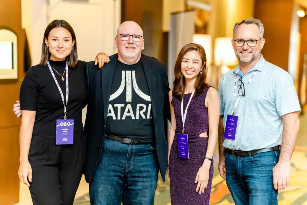 DFIN team at a Most Loved Workplace Conference
