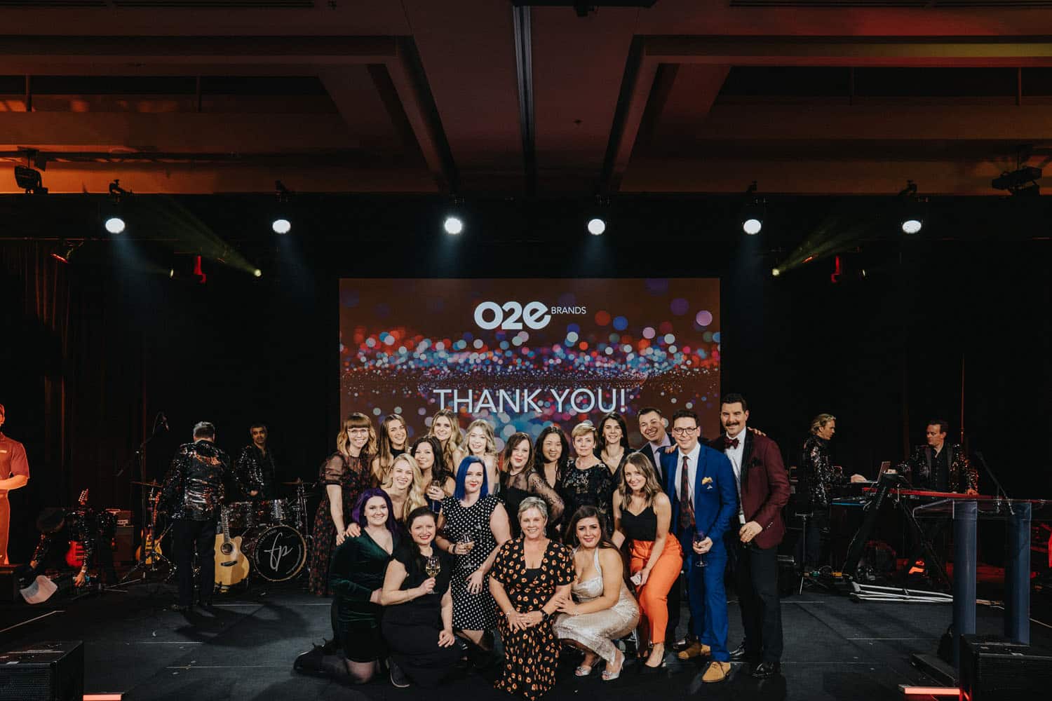 O2E Brands team — a Most Loved Workplace® certified company